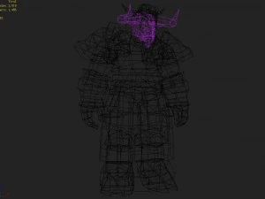 armor set - cowman 03 3D Model