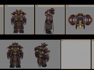 armor set - cowman 03 3Dモデル