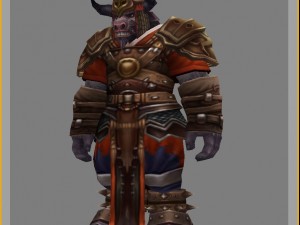 armor set - cowman 04 3D Model