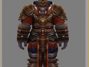 armor set - cowman 04 3D Model
