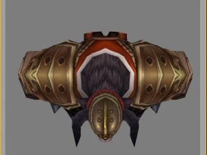 armor set - cowman 04 3D Model