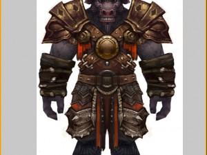 armor set - cowman 04 3D Model
