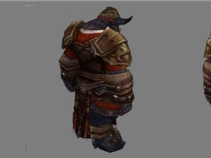 armor set - cowman 04 3D Model