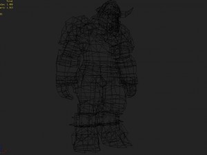 armor set - cowman 04 3D Model