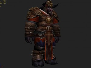 armor set - cowman 04 3D Model