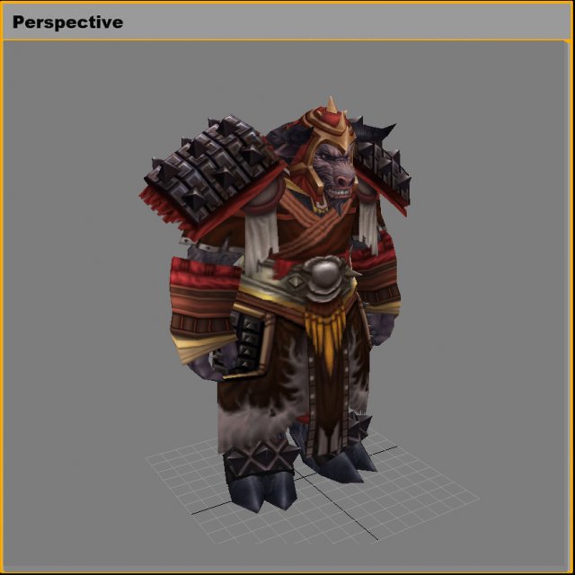 armor set - cowman 05 3D मॉडल .c4d .max .obj .3ds .fbx .stl .blend 