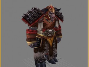 armor set - cowman 05 3D 模型
