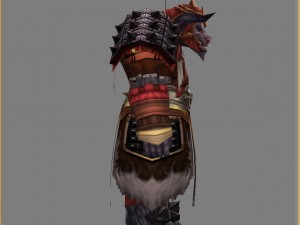 armor set - cowman 05 3D मॉडल