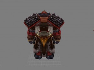 armor set - cowman 05 3D मॉडल