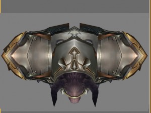 armor set - cowman 06 3D मॉडल