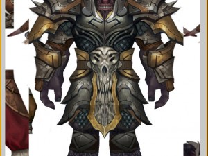 armor set - cowman 06 3D मॉडल