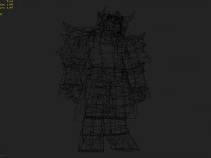armor set - cowman 06 3D Model