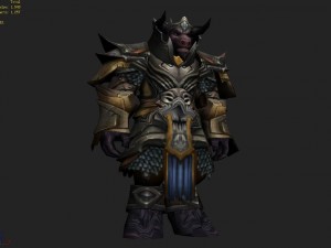 armor set - cowman 06 3D मॉडल