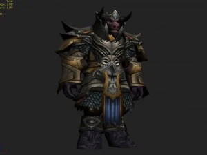 armor set - cowman 06 3D Model
