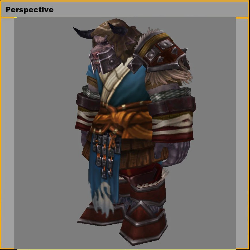 armor set - cowman 07 3D Model .c4d .max .obj .3ds .fbx .stl .blend