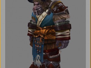 armor set - cowman 07 Modèle 3D