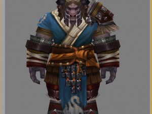 armor set - cowman 07 3D मॉडल