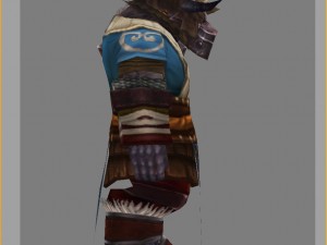 armor set - cowman 07 3D मॉडल