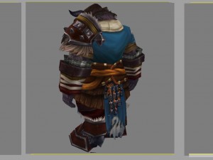 armor set - cowman 07 3D मॉडल