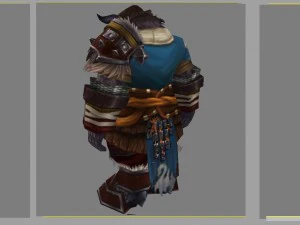 armor set - cowman 07 3D Model