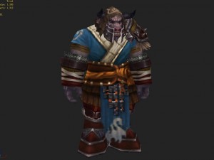 armor set - cowman 07 3D मॉडल