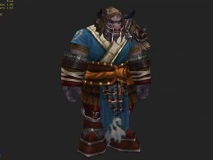 armor set - cowman 07 3D Model