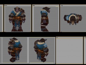 armor set - cowman 07 3D मॉडल
