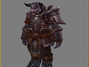 armor set - cowman 09 Modelo 3D