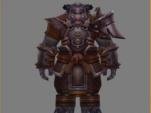 armor set - cowman 09 Model 3D