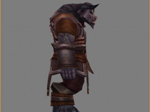 armor set - cowman 09 Model 3D