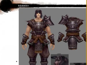 armor set - cowman 09 3D Model