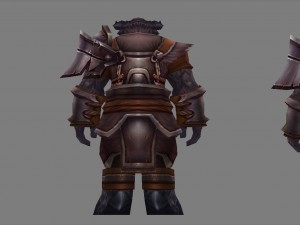 armor set - cowman 09 Model 3D