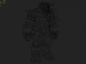 armor set - cowman 09 Model 3D
