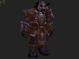 armor set - cowman 09 Model 3D