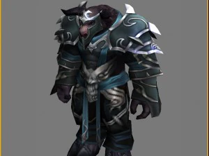 armor set - cowman 11 3D Model