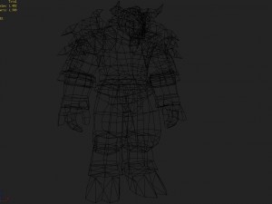 armor set - cowman 11 3D Model