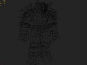 armor set - cowman 11 3D Model