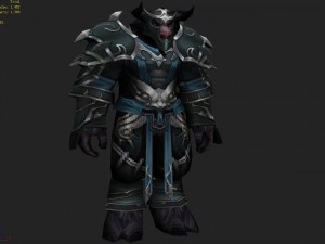 armor set - cowman 11 3D Model