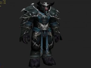 armor set - cowman 11 3D Model
