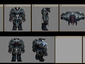 armor set - cowman 11 3D Model