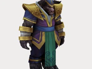 cow magic - cloth set 05 3D Model