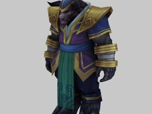 cow magic - cloth set 05 3D Model
