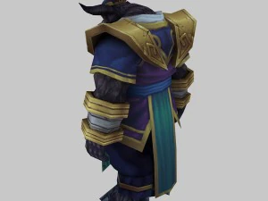 cow magic - cloth set 05 3D Model