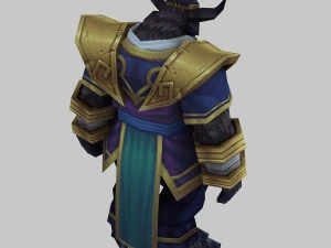 cow magic - cloth set 05 3D Model