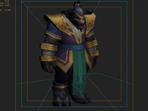 cow magic - cloth set 05 3D Model