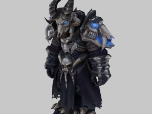 cow devil - skull set 3D Model
