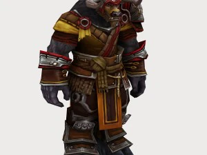 cow magic - leather suit 02 3D Model