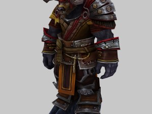 cow magic - leather suit 02 Model 3D