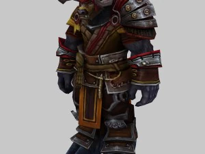 cow magic - leather suit 02 3D Model