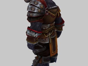 cow magic - leather suit 02 Model 3D